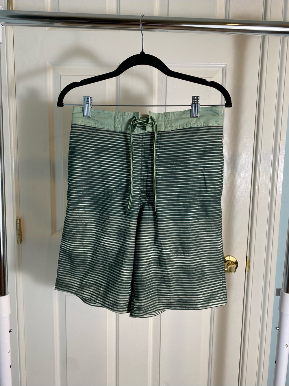 George Green Striped Swim Trunks